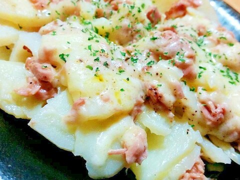 フライパンひとつで簡単☆ポテチンカン(^^)